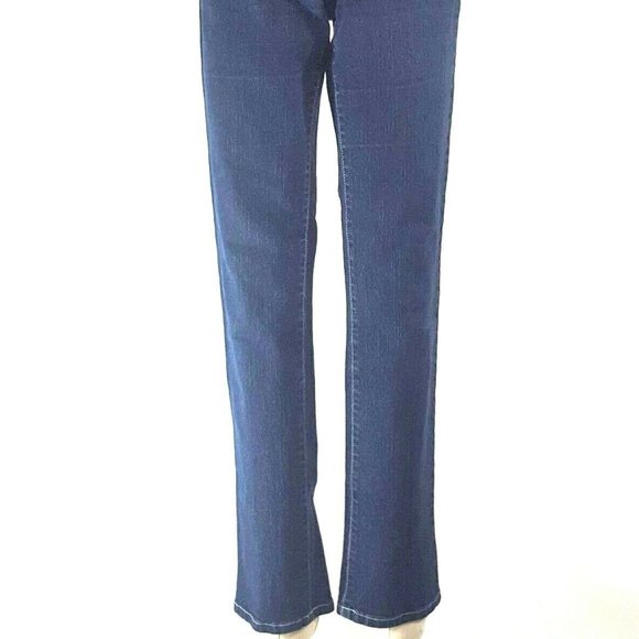 Highway Juniors Jeans Size 7 Dark Blue Straight - Picture 2 of 9